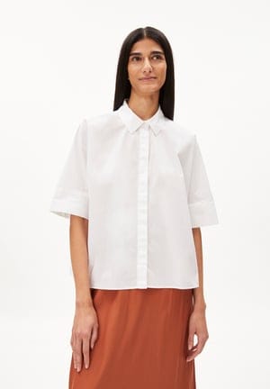 ARMEDANGELS KAALEY - Damen Bluse Loose Fit aus Bio-Baumwolle