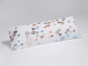 Yumeko Kissenbezug Perkal Watercolor Dots