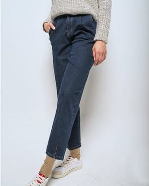 Alma & Lovis High Waist Jeans aus Bio-Baumwolle | Mum Jeans