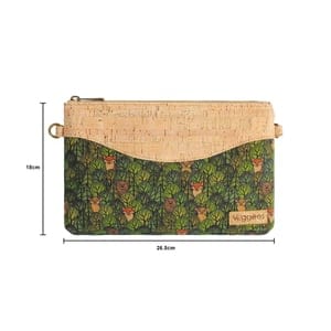 Veggees® Wildlife - vegane Handtasche aus Kork für Bummler:innen.