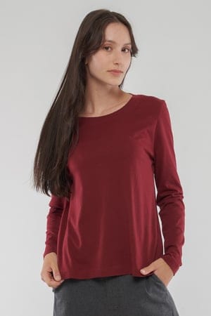 REENA Langarmshirt aus Bio Baumwolle