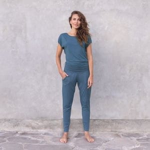 Raya - Damen - Jumpsuit Für Yoga Und Freizeit Aus Tencel-biobaumwoll-mix