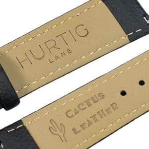 Hurtig Lane Kaktus Leder armband- Silber 20mm