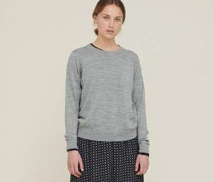 Basic Apparel Strickpullover Merino - Vera sweater - aus Merinowolle