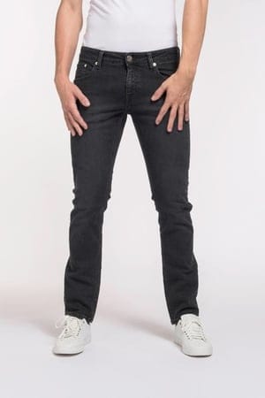 Mud Jeans jeans Slim Fit - Lassen - Stone Black