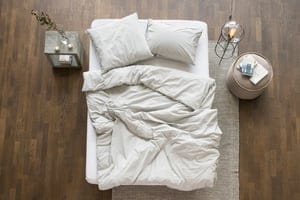 #lavie Bettdeckenbezug Baumwolle - Inga Tropfen 135x200 cm