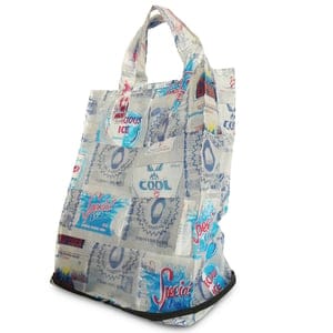 Trashy Bags Faltbare Einkaufstasche Wasserträger aus Wasserpäckchen