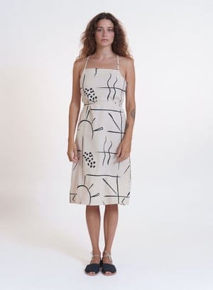 Suite 13 Kleid - Salinas Dress Print - aus Bio-Baumwolle & Leinen