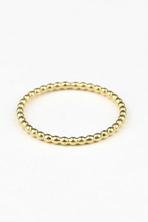 Ring Medium Pearls Gold