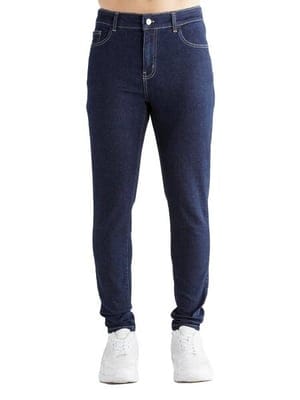 Evermind Herren Skinny Jeans Bio-Baumwolle/Polyester recycelt