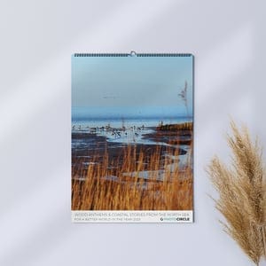 Photocircle Wandkalender 2023 - Wood Anthems & Coastal Stories From The Northsea