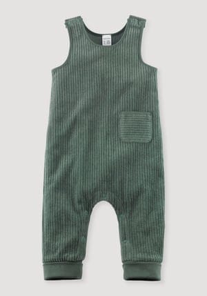 hessnatur Baby Nicki-Strampler aus Bio-Baumwolle - grün - Größe 50/56