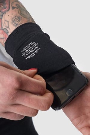 runamics - Nachhaltiges Sportaccesoire - C2C Phone Stretch - Smartphone Armband - S - aus Bio-Baumwolle