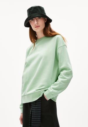 ARMEDANGELS AARIN HELLOCINATION - Damen Sweatshirt Oversized Fit aus Bio-Baumwolle