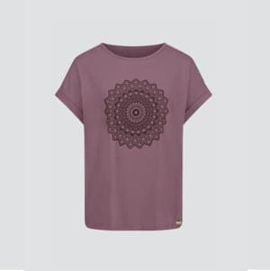 Fairtrade Yoga Shirt Mit Motivdruck