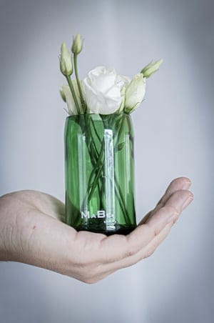 MaBe Vase aus der Piccolo Flasche
