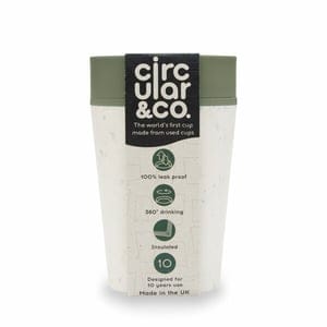 Circular&Co Coffee to Go Becher "Circular Cup" aus recycelten Einweg-Kaffebechern 227ml