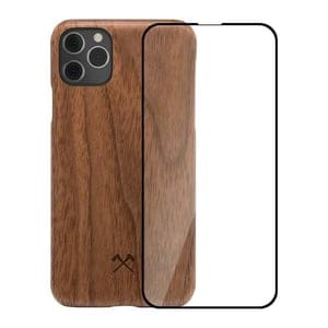 Woodcessories iPhone Hülle EcoSlim aus Holz mit Panzerglas