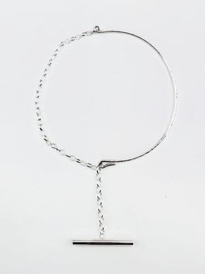 PULVA jewelry HALF ORBIT Halskette mit Röhrchenanhänger