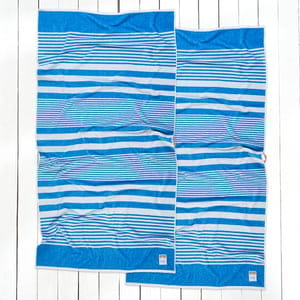 Kushel Towels Beach Towel Duo Set - klimapositives Strandtuch aus Holz