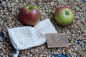 Obst und Gemüsenetz aus Biobaumwolle Re-Sack small