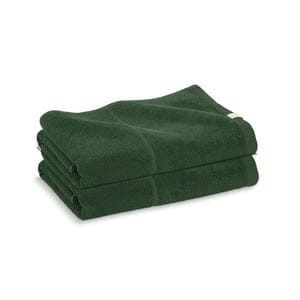Kushel Towels 2x Bath Towel - klimapositives Badetuch aus Holz