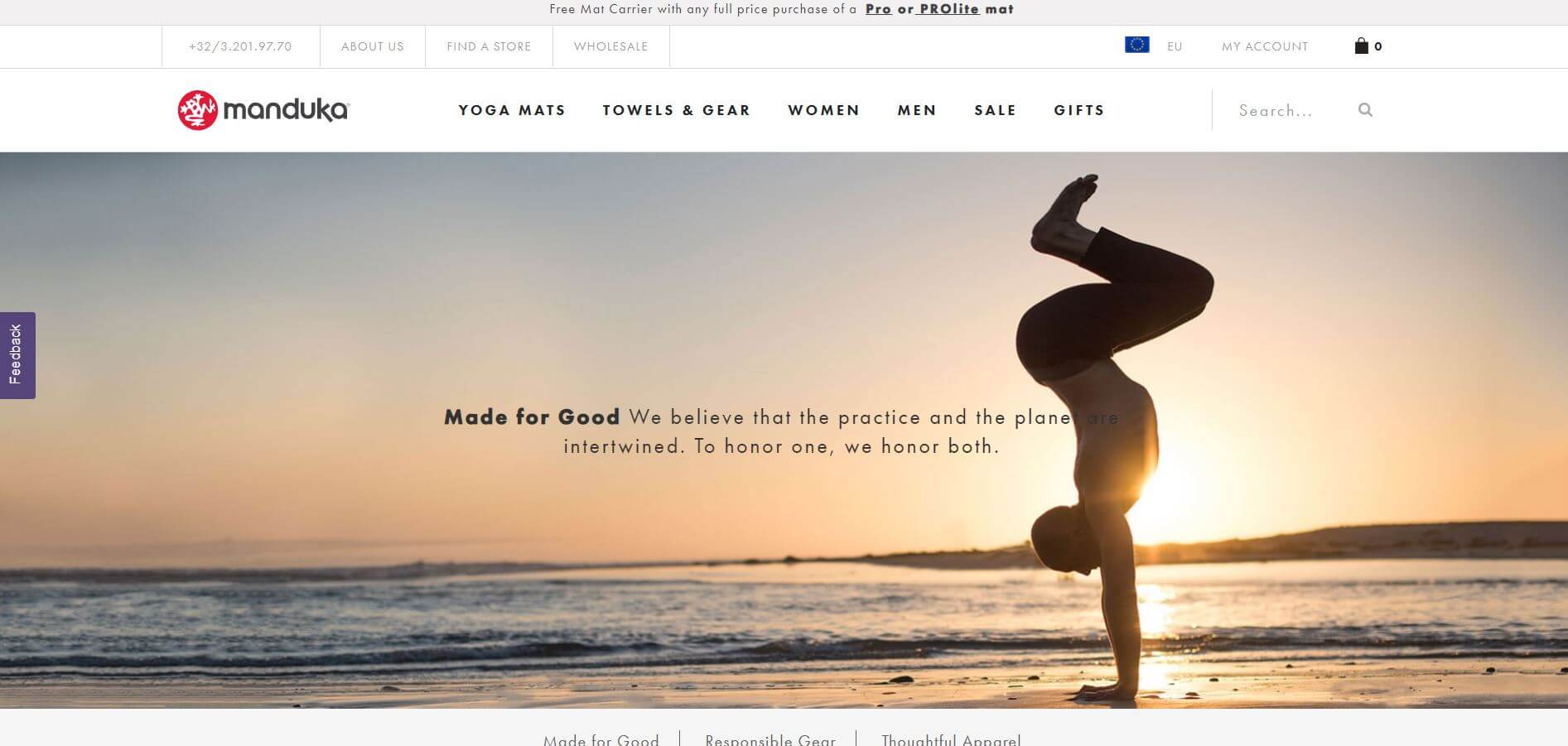 manduka Yoga Screenshot