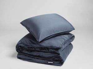 Bettwäscheset Gewaschen Baumwollsatin
