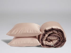 Yumeko Bettwäscheset Baumwollsatin Double Face Rose