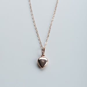 MishMish by WearPositive Vintage Unikat: Kette kleines Herz, Roségold