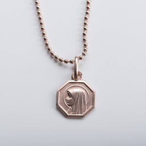 MishMish by WearPositive Vintage Unikat: Kette Madonna, Roségold