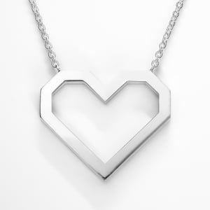 VON KRONBERG Collier PURE LOVE aus 18 Karat recyceltem Gold - eine nachhaltige Liebeserklärung!