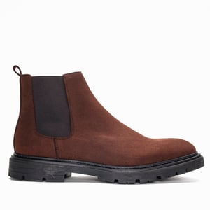 Faber Brown Vegan Chelsea Ankle Boot