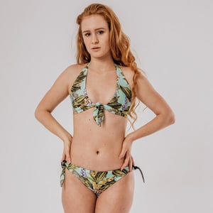Flying Love Birds "Africa Mint" - Knotted Pant - zum wenden