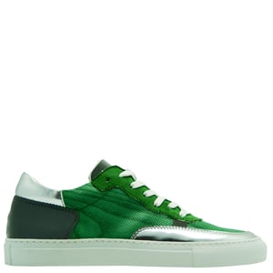 vegane Sneaker aus Holz "nat-2 Wood green" in grün