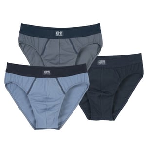 3er Pack Slip aus Bio-Baumwolle, bunt
