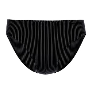 Ammann Herren Slip Unterhose schwarz gestreift aus Bio-Baumwolle
