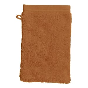 Bio-Waschhandschuh, 4er-Set, terra