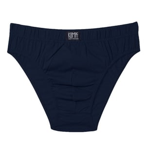 Herrenslip aus Bio-Baumwolle, indigo