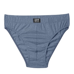 Herrenslip aus Bio-Baumwolle, jeans-melange