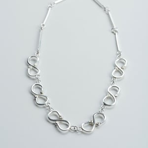 MishMish by WearPositive Vintage Unikat: Collier Silber