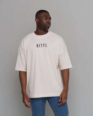 Hityl OVERSIZE SHIRT "ON LONG SUMMER NIGHTS" - RAW NATURAL