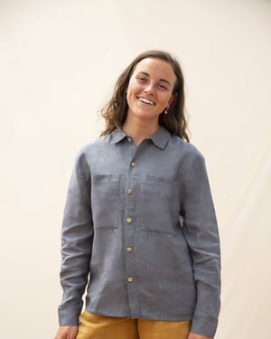 Matona Leinen Hemd für Frauen / Bobbie Shirt Adult