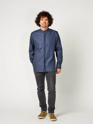 KAYA&KATO Hemd, BEVER GREYBLUE