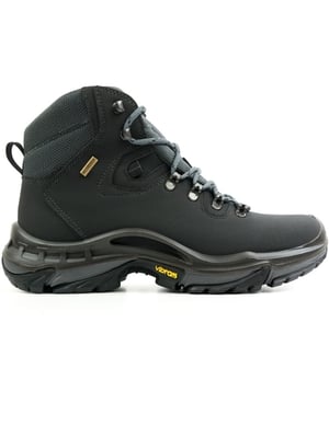 Will's Vegan Shop Wasserdichte Wanderstiefel Schwarz Herren 14-01-01-01