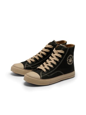 Grand Step Shoes Damen und Herren High Top Sneaker Hanf