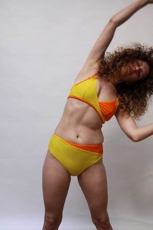 MARGARET AND HERMIONE Swimwear Vienna Mittelhohes Höschen mit hoch geschnittenem Bein BOTTOM No.6