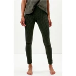 OGNX Leggings Keffiah. Frauen Yoga Leggings Keffiah Muster grün, Gr. XS-XL, 84% Bio Baumwolle 16% Elastan. Nachhaltige Yogakleidung