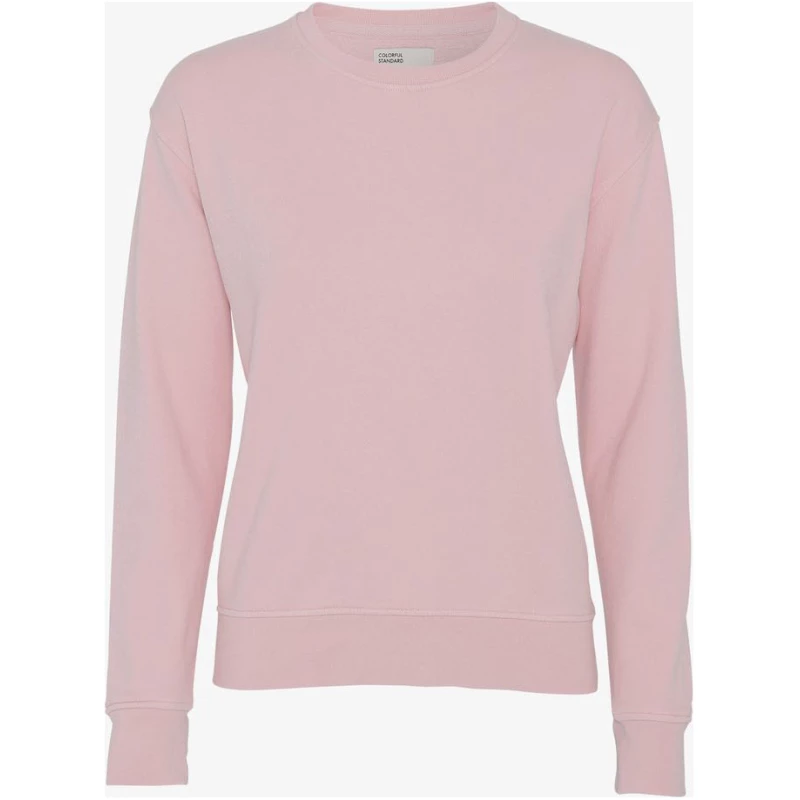 Colorful Standard Damen vegan Sweatshirt Rundhals Rosa