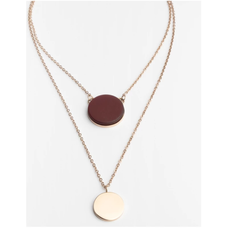 ALEXASCHA Doppelte Kette | gold, silber, roségold | AVA